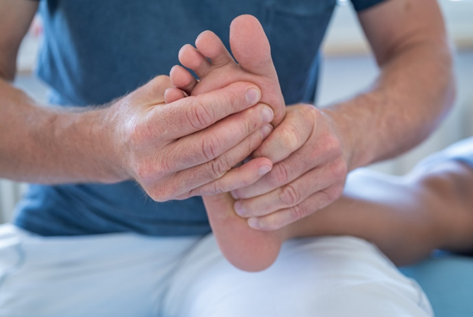 Réflexologie plantaire